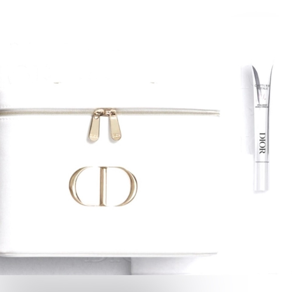 DIOR 2025 IVORY TRAIN CASE Full Size HYALUSHOT New in Dior Gift Box 🎁